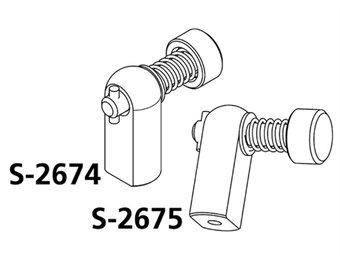 Ultraflex S-2674 gaskabel aansluitstuk
