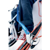 Wichard Veiligheidslijn 1 vast, 1 elastisch 1-2 mtr met 3 veiligheidshaken