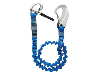 Wichard Veiligheidslijn OSR elastisch 1-2 mtr met 2 haken