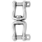 Wichard Wartel met dubbele sluiting gezekerde pin HR RVS