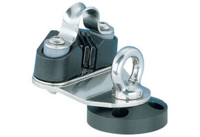 Wichard Schootklem draaibaar RVS max. 12 mm lijn