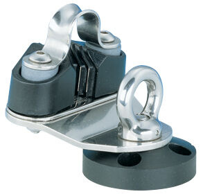 Wichard Schootklem draaibaar RVS max. 12 mm lijn