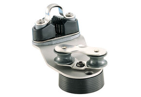 Wichard Schootklem draaibaar RVS max. 12 mm lijn