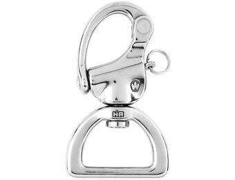 Wichard Snapsluiting HR RVS met wartelend oog voor band