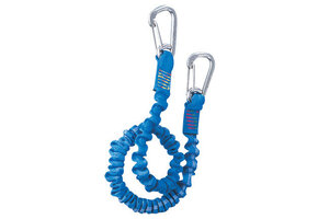 Wichard Veiligheidslijn elastisch 1-2 mtr met 2 karabijnhaken
