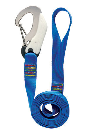 Wichard Veiligheidslijn vast 2 mtr met 1 veiligheidshaak en 1 lus