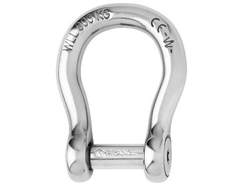 Wichard Harpsluiting met inbusbout RVS