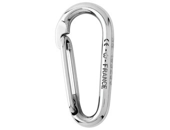 Wichard Karabijnhaak symetrisch zonder oog RVS