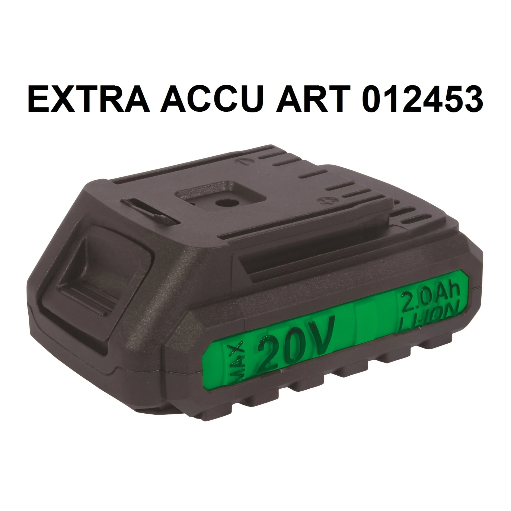 Hofftech Accu schuurmachine excentrisch 125 mm 20v 2000 mAh