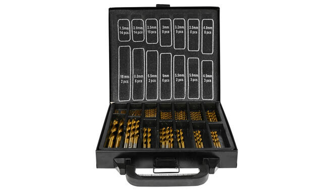 Benson Boorset 101-delig HSS tita coated/ koffer