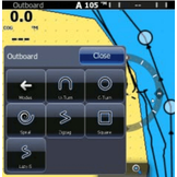 Simrad Outboard Pilot kabelstuurset