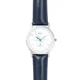 Bron Horloge kompas zilver/ navy - heren