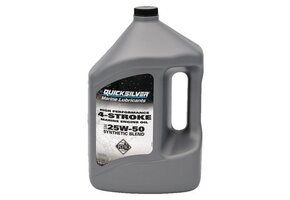 Quicksilver 25W50 4-takt semisynthetische motorolie 4L 858084QE1