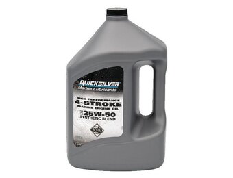 Quicksilver 25W50 4-takt semisynthetische motorolie 4L 858084QE1
