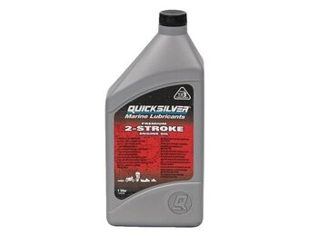 Quicksilver Premium 2-takt buitenboordmotor olie TC-W3 1L 8M0205370