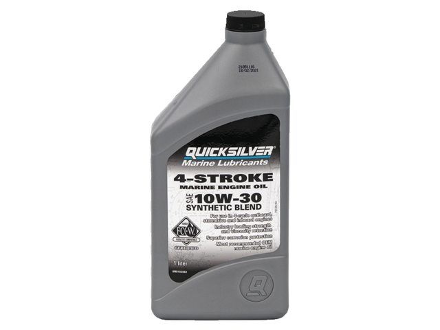 Quicksilver 10W30 4-takt semisynthetische motorolie 1L 8M0152563