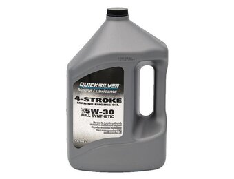 Quicksilver 5W30 4-takt volledig synthetische motorolie 4L 5W30 4-takt volledig synthetische motorolie 4L 8M0180931