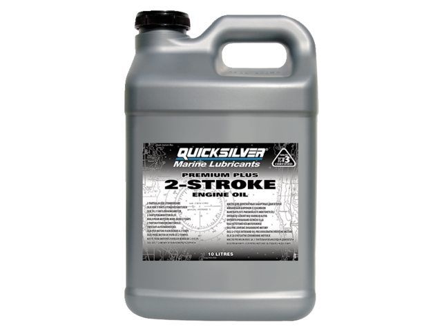 Quicksilver Premium plus 2-takt buitenboordmotor olie TC-W3 10L º 858028QB1