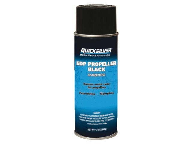 Quicksilver Spuitbus zwart Edp propeller 340g 8M0133931