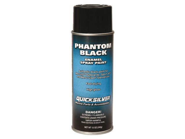 Quicksilver Spuitbus Phantom zwart 340g 8M0185749