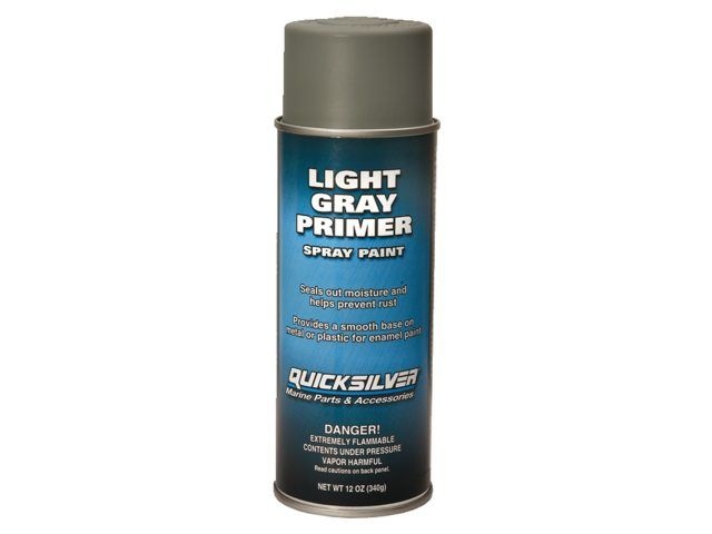 Quicksilver Spuitbus primer lichtgrijs 340g 8M0185748