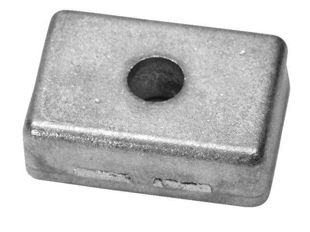 Quicksilver Anode vierkant aluminium 875208