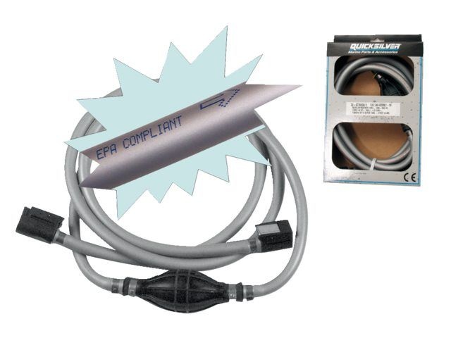 Quicksilver Brandstofslang set 2.44m 8M0054325
