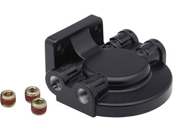 Quicksilver Brandstoffilterhouder aluminium met aansluitingen 89876A3