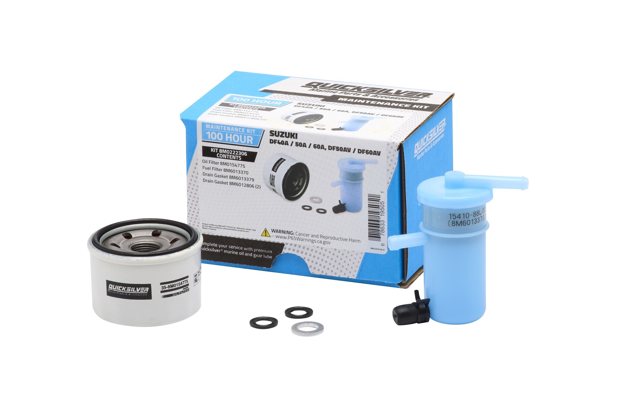 Quicksilver Onderhoudskit Suzuki DF40A/50A/60A and DF50AV/DF60AV 8M0222306