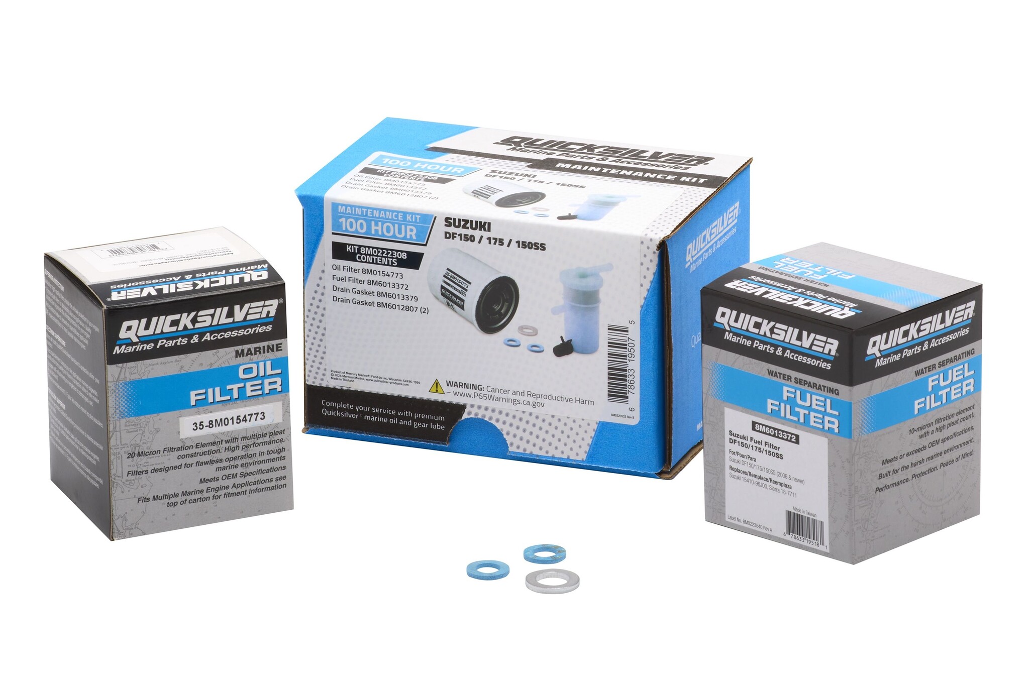 Quicksilver Onderhoudskit Suzuki DF150/175/150SS 8M0222308