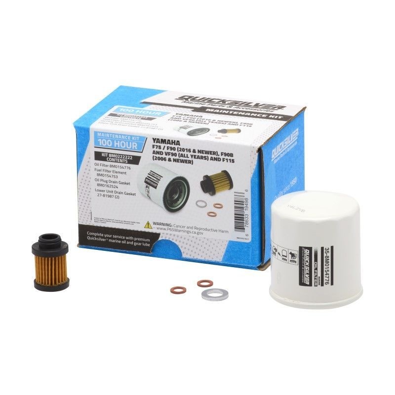 Quicksilver Onderhoudskit Yamaha F50/T50/F60/T60 (2006 >) F70 8M0222221