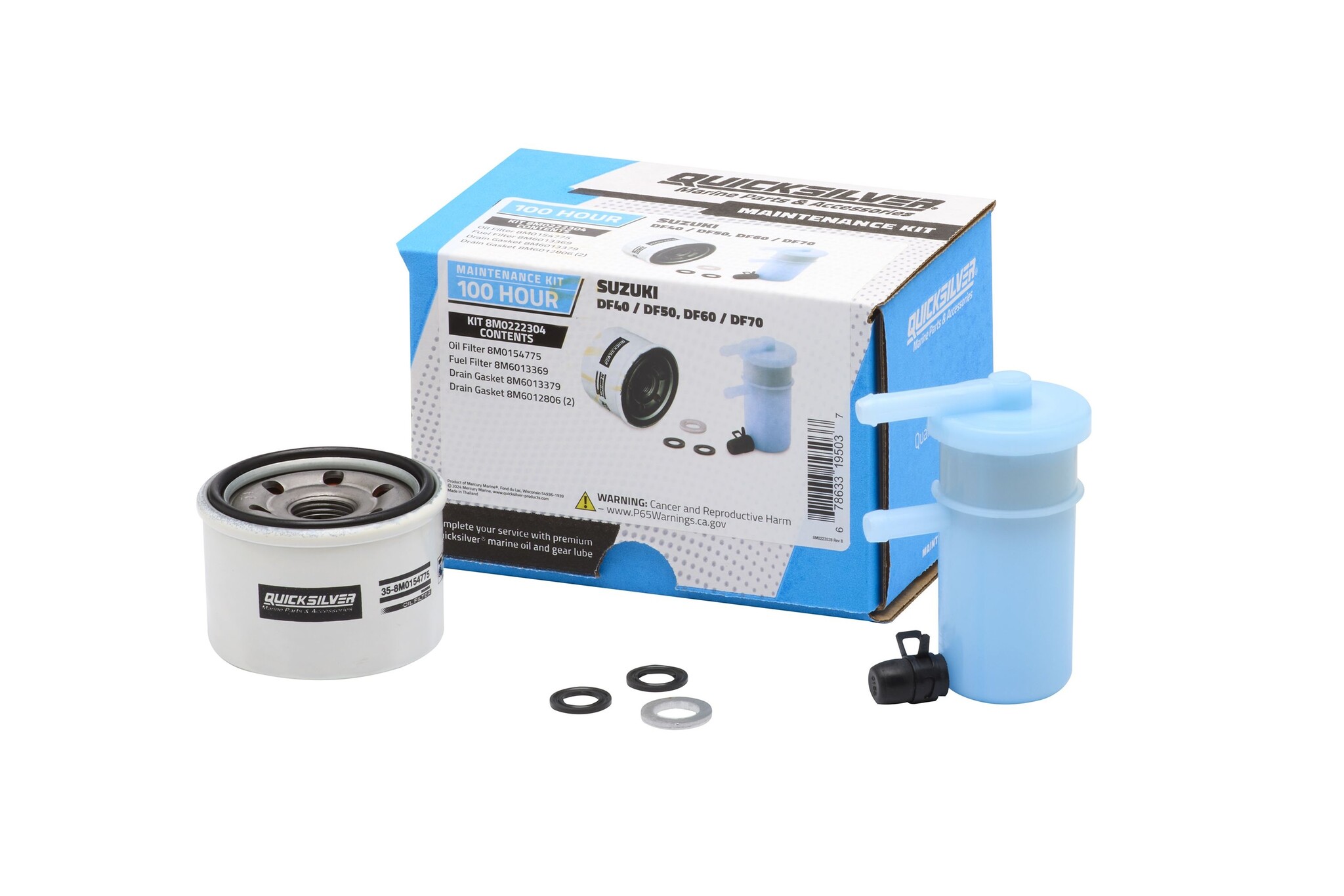 Quicksilver Onderhoudskit Suzuki DF40/DF50, DF60/DF70 8M0222304