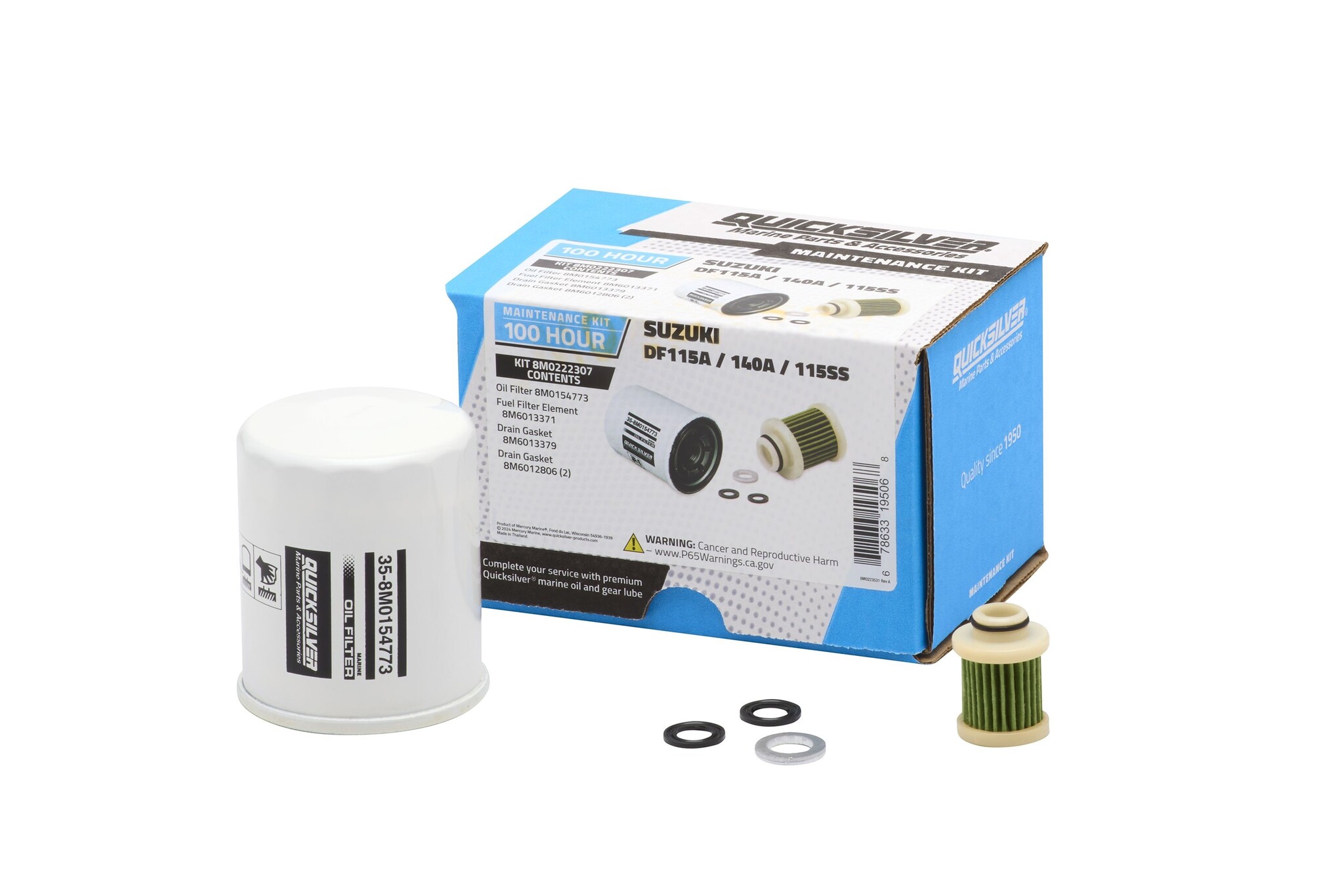 Quicksilver Onderhoudskit Suzuki DF115A/140A/115SS 8M0222307