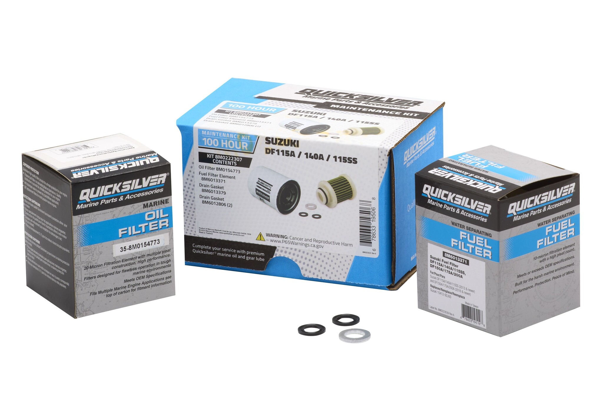 Quicksilver Onderhoudskit Suzuki DF115A/140A/115SS 8M0222307, foto 3 van 3