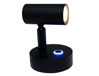 Talamex Led wandlamp Helios 10-30V dimbaar met USB-C snellader