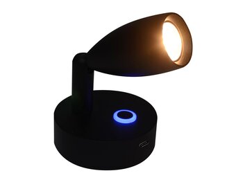 Talamex Led wandlamp Surya 10-30V dimbaar met USB-C snellader