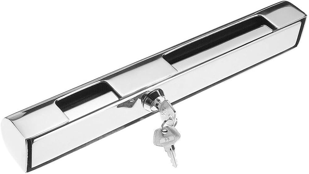 Allpa RVS buitenboordmotorslot