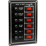 Allpa Schakelpaneel 6 voudig