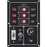 Allpa Schakelpaneel + accutester + stopcontact