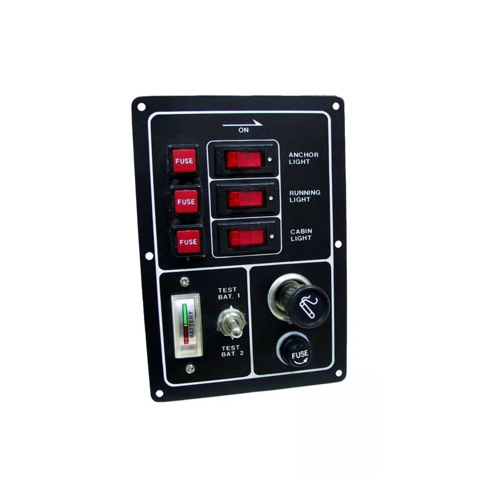 Allpa Schakelpaneel + accutester + stopcontact, foto 2 van 2