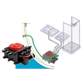 SPX Johnson Grijswatertank met automatisch Ultima Switch vlotter