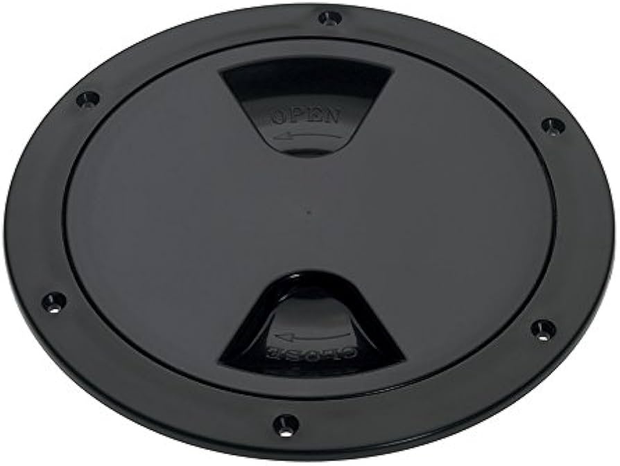 BW Inspectieluik kunststof wit of zwart