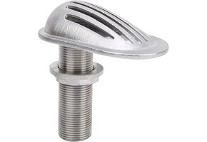 Imnasa Huiddoorvoer met schelp/ Waterinlaat RVS