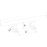 Talamex Kikker RVS ronde pen