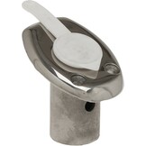 Talamex Vlaggestokhouder inbouw RVS met snap-lock