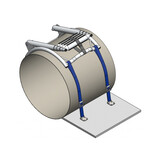 Garelick Zwemtrap telescopisch RVS voor rubberboot