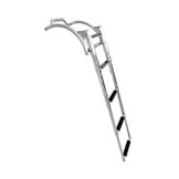 Garelick Zwemtrap telescopisch RVS voor rubberboot