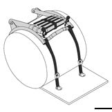 Garelick Zwemtrap telescopisch RVS voor rubberboot