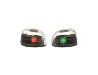 Attwood Navigatieverlichtingset LED Stuurboord -en bakboord Light Armor rond