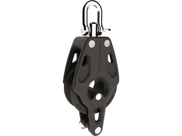 Lewmar 1-schijfs Control blok met hondsvot en sluiting